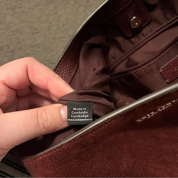 Kate Spade 454 Suede Large Shoulder Bag - Picture 12 of 12